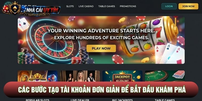 Các bước tạo tài khoản đơn giản để bắt đầu khám phá